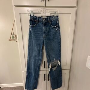 90’s Straight Ultra High Rise Jean